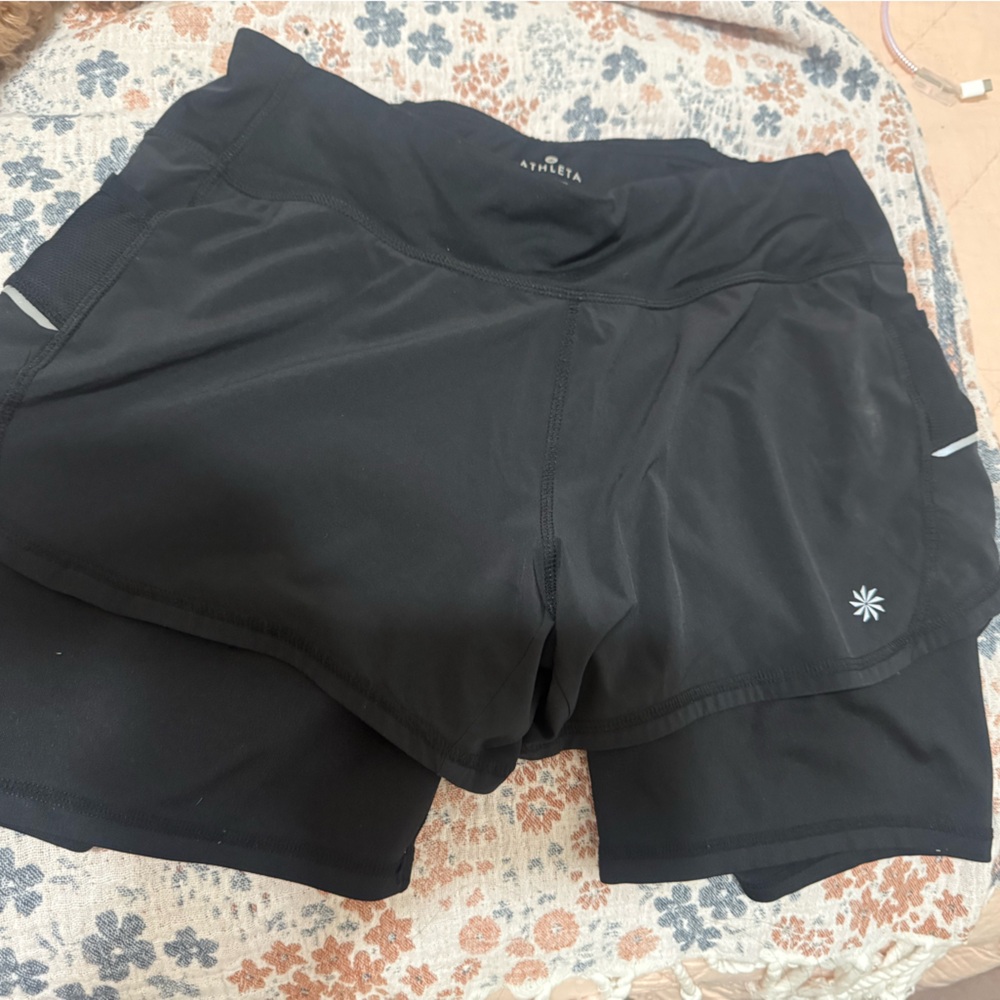 Athleta Women's Black Athletic Shorts